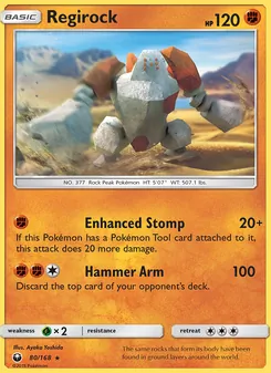 Regirock, Celestial Storm No. 80 Normal