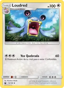 Loudred, Tormenta Celestial Nº 118 Normal