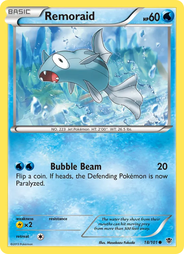 Remoraid, Plasma Blast No. 18