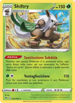 Shiftry, Voltaggio Sfolgorante No. 12 Normal