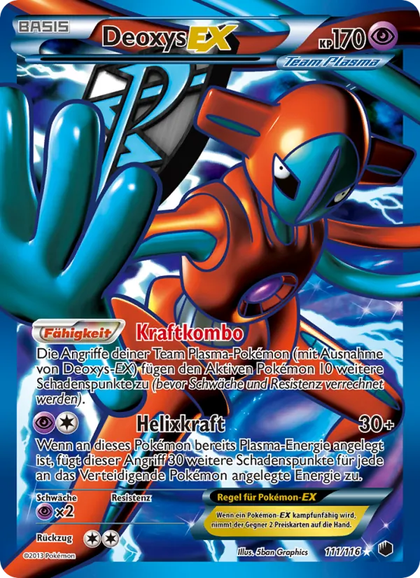 Deoxys-EX, Plasma-Frost No. 111