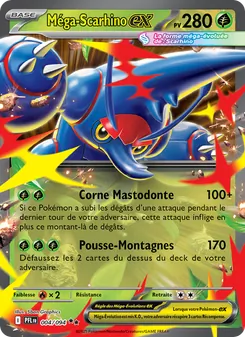 Méga-Scarhino-ex, Flammes Fantasmagoriques No. 004 Holo