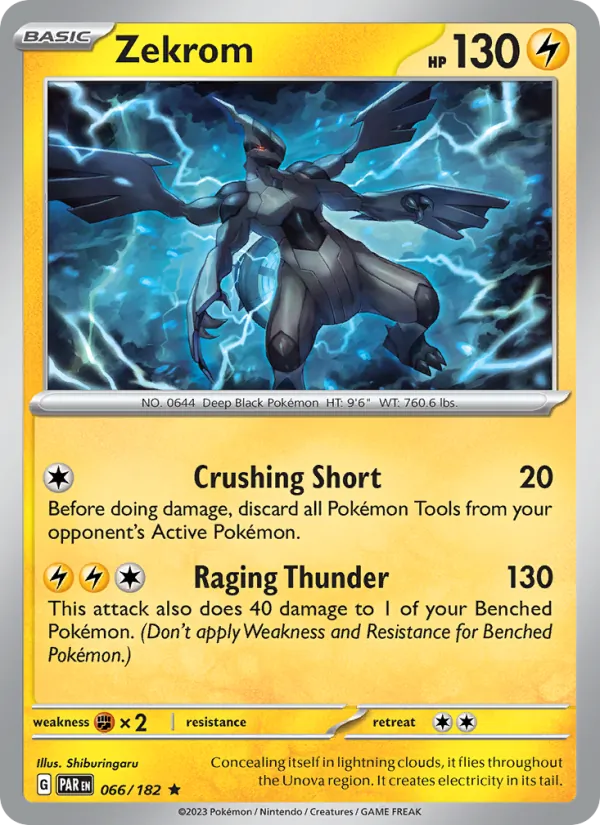 Zekrom, Paradox Rift No. 066
