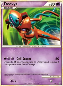 Deoxys, Call of Legends Nº 2 Normal