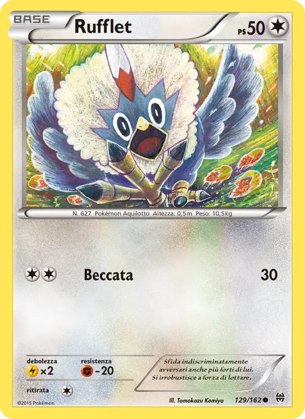 Rufflet, Turbo Blitz No. 129