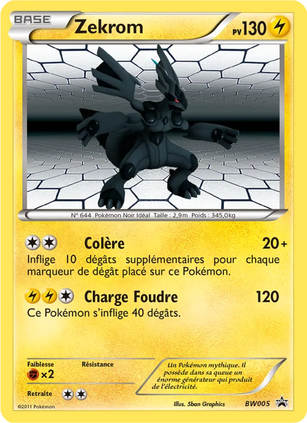 Zekrom, Promo BW Nº BW05