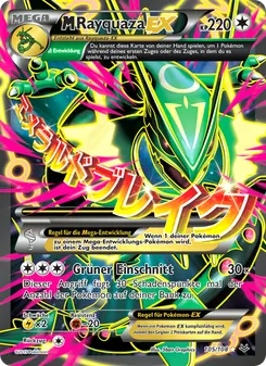 M-Rayquaza EX, Drachenleuchten Nº 105 Normal