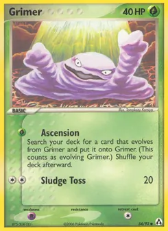 Grimer, Legend Maker Nº 54 Normal