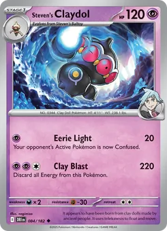 Steven's Claydol, Destined Rivals Nº 084 Normal