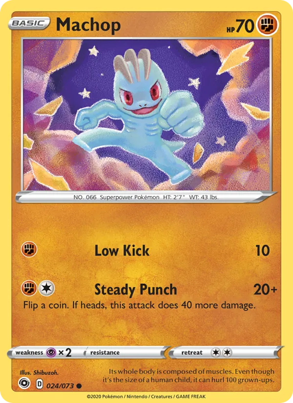 Machop, Champion's Path Nº 24