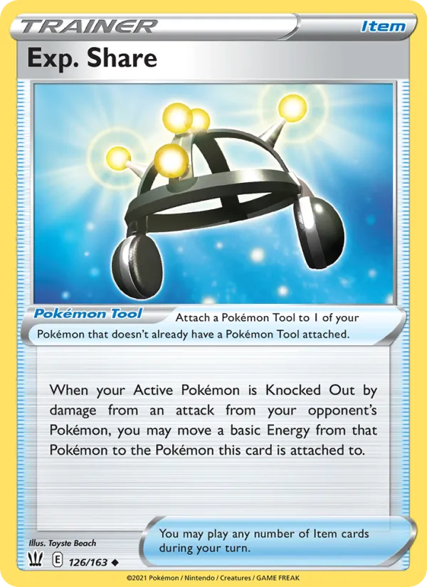 Exp. Share, Battle Styles Nº 126