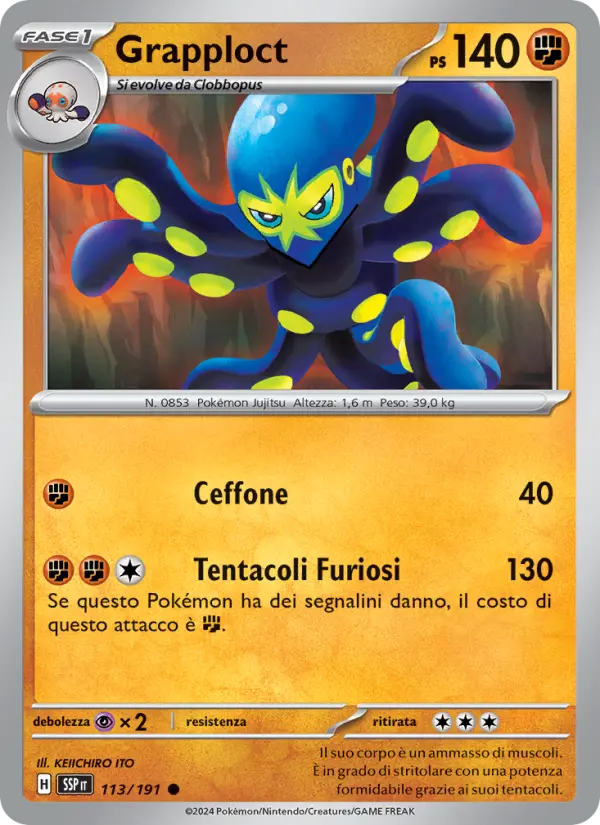 Grapploct, Scintille Folgoranti No. 113