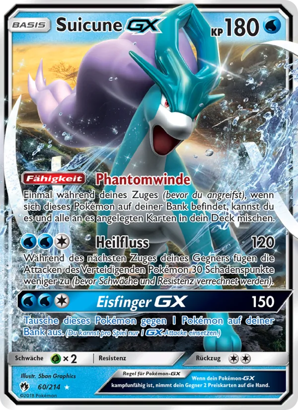 Suicune GX, Echo des Donners No. 60