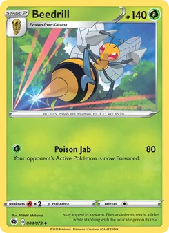 Beedrill, Champion's Path No. 4
