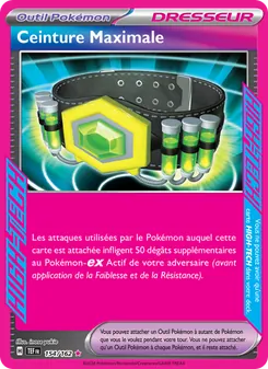 Ceinture Maximale, Forces Temporelles Nº 154 Holo