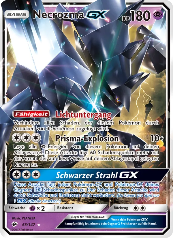 Necrozma GX, Nacht in Flammen No. 63