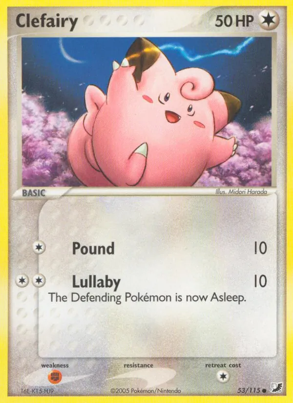 Clefairy, Unseen Forces No. 53