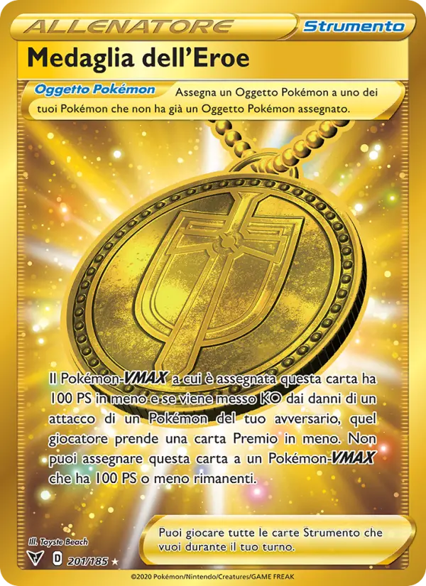 Medaglia dell'Eroe, Voltaggio Sfolgorante No. 201