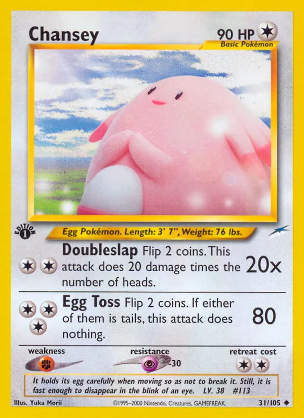 Chansey, Neo Destiny Nº 31