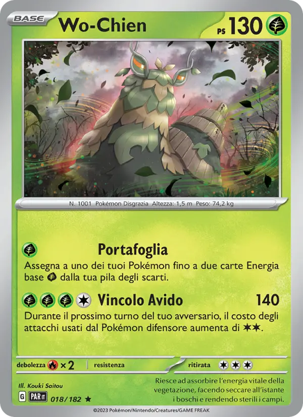 Wo-Chien, Paradosso Temporale No. 018