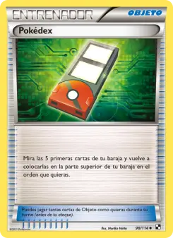 Pokédex, Negro y Blanco No. 98 Normal