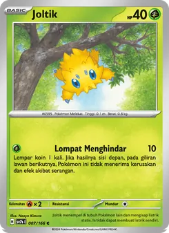 Joltik, Bimbingan Rasi No. 007 Normal