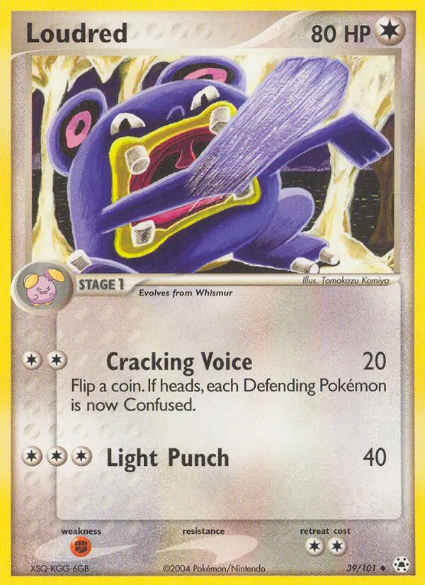 Loudred, Hidden Legends No. 39