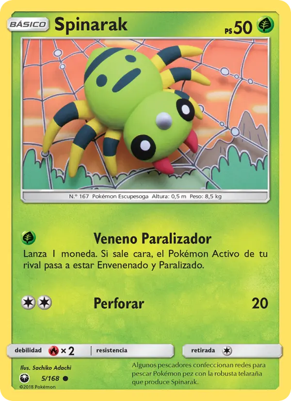 Spinarak, Tormenta Celestial Nº 5