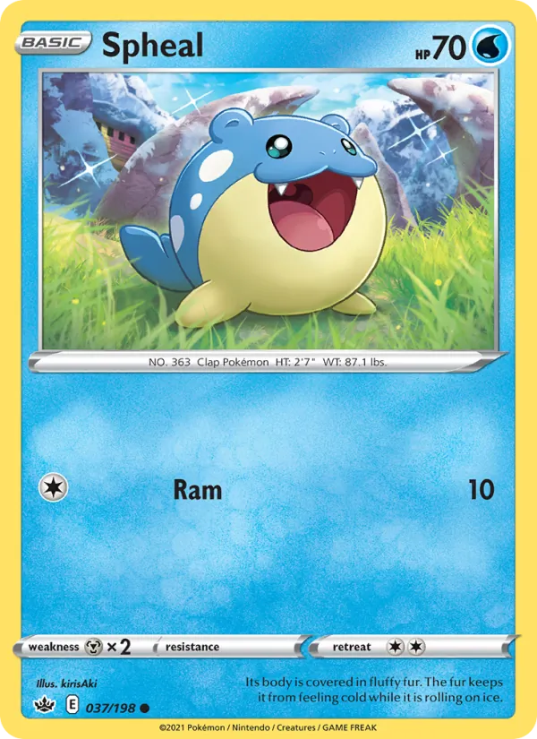 Spheal, Chilling Reign No. 37