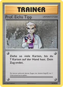 Prof. Eichs Tipp, Evolution No. 84 Normal