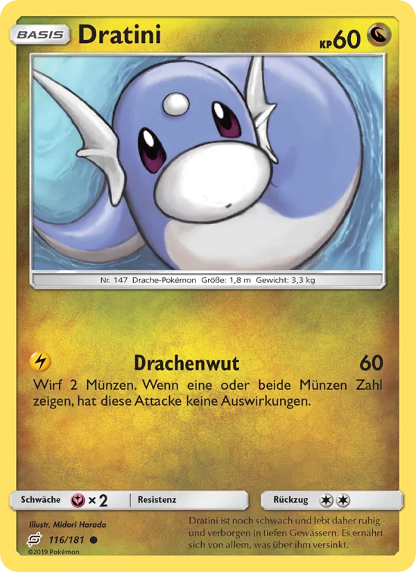 Dratini, Teams Sind Trumpf Nº 116