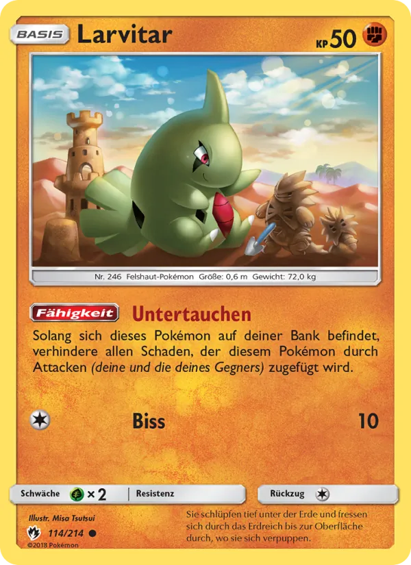 Larvitar, Echo des Donners No. 114