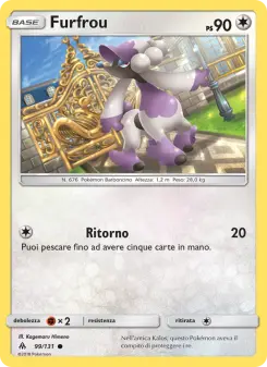 Furfrou, Apocalisse Di Luce Nº 99 Normal
