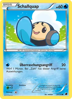Schallquap, Plasma-Frost Nº 24 Normal