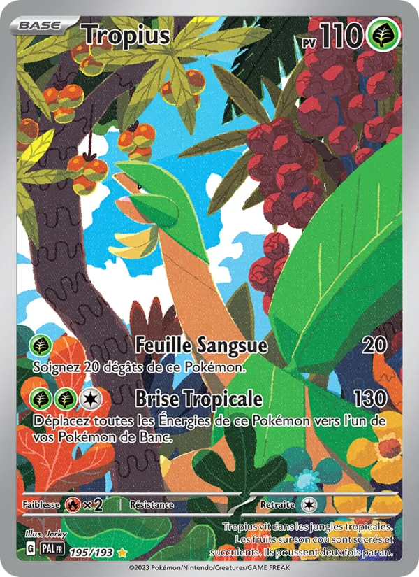 Tropius, Évolutions à Paldea No. 195
