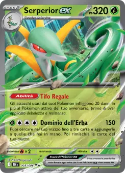 Serperior-ex, Luce Nera No. 003 Holo