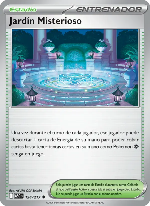 Jardín Misterioso, Héroes Ascendentes No. 194