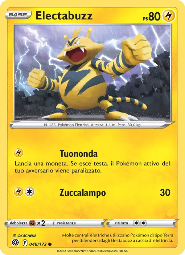 Electabuzz, Astri Lucenti Nº 046