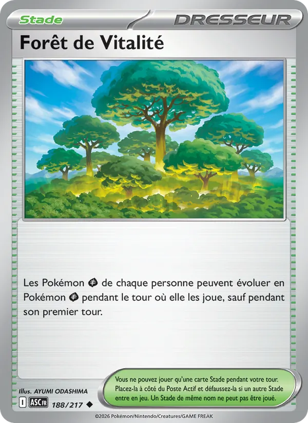 Forêt de Vitalité, Héros Transcendants Nº 188