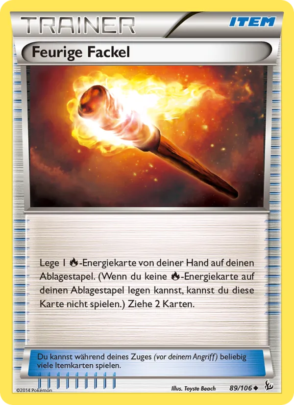Feurige Fackel, Flammenmeer Nº 89