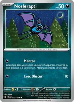 Nosferapti, Fable Nébuleuse Nº 027 Normal