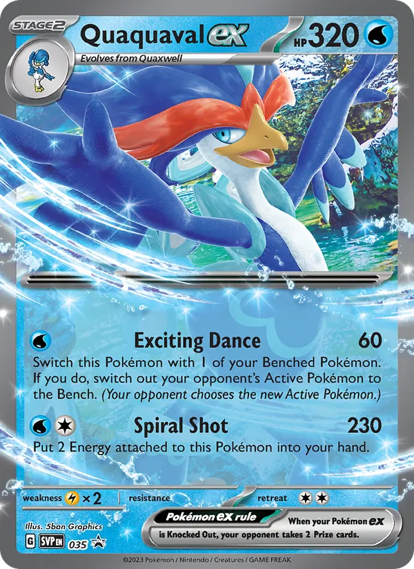 Quaquaval ex, SVP Black Star Promos No. 035