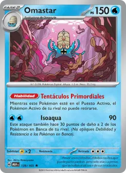 Omastar, 151 No. 139 Holo
