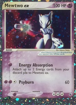 Mewtwo ex, Ruby & Sapphire Nº 101 Holo