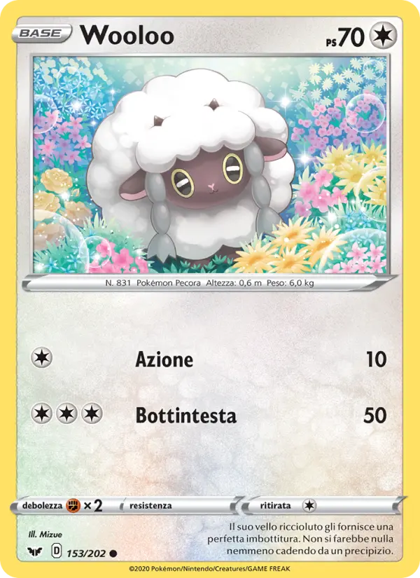 Wooloo, Spada e Scudo Nº 153