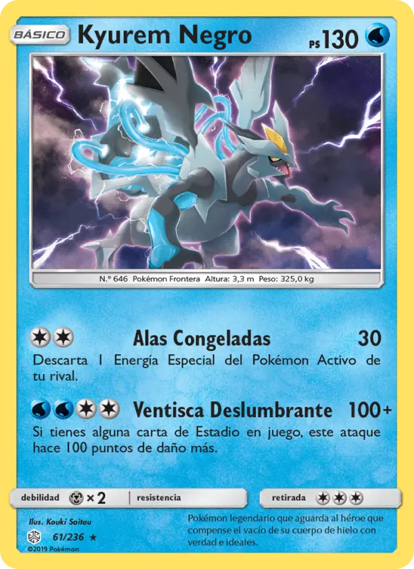Kyurem Negro, Eclipse Cósmico No. 61