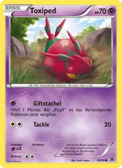 Toxiped, Aufstreben der Mächtigen No. 38 Normal