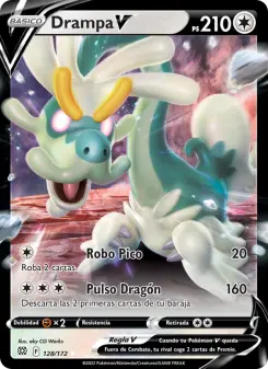 Drampa V, Astros Brillantes No. 128 Holo