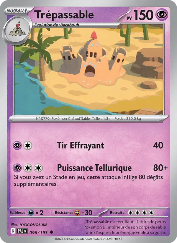 Trépassable, Évolutions à Paldea No. 096