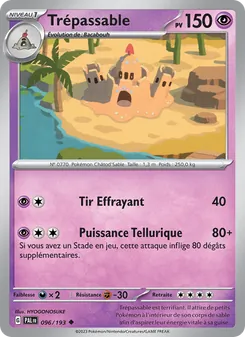 Trépassable, Évolutions à Paldea No. 096 Normal